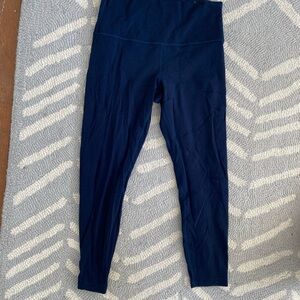 lululemon athletica align Navy Leggings